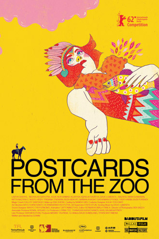 postcards from the zoo poster