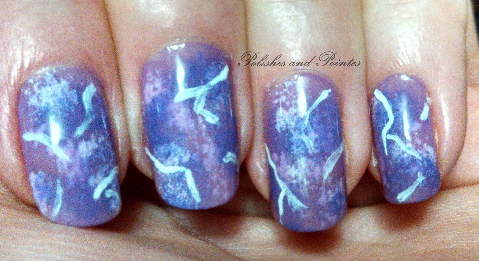 Polishes And Pointes: Purple Jade Nails