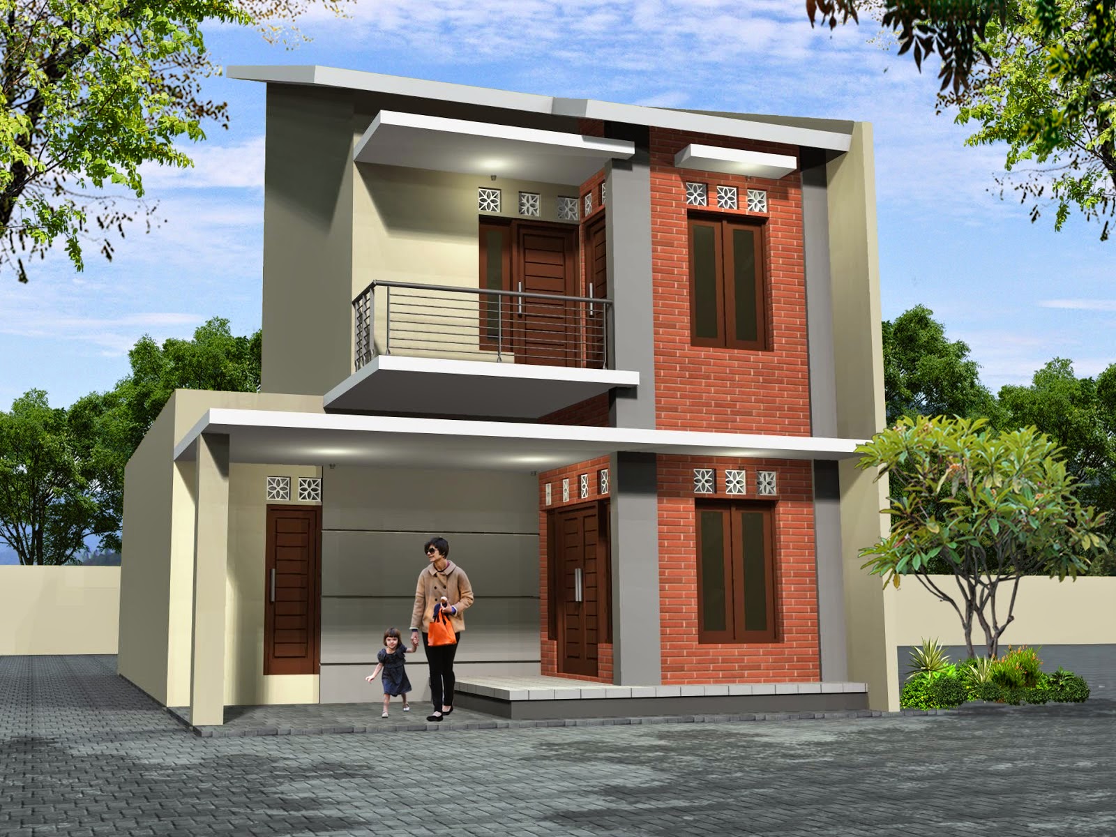 Desain Rumah Minimalis 2 Lantai Type 36 60 Gambar Foto Desain Rumah Desain Rumah Minimalis 2 Lantai Type 36 60 Gambar Foto Desain Rumah