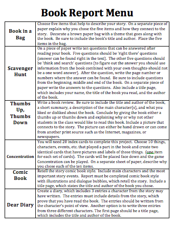 Buy book report