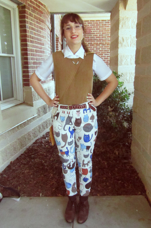 Floral Prints And Common Sense DIY CAT PANTS