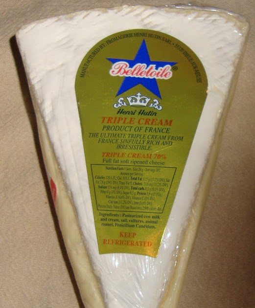 Anja Eats Cheese Belletoile Triple Cream Brie (Henri Hutin) / Double