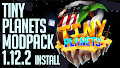 HOW TO INSTALL<br>Tiny Planets Modpack [<b>1.12.2</b>]<br>▽
