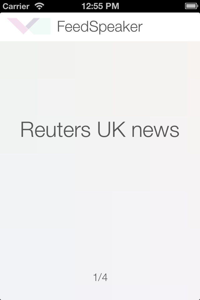 Feed Speaker UK news T2S, app for visually impaired Milan Kazarka