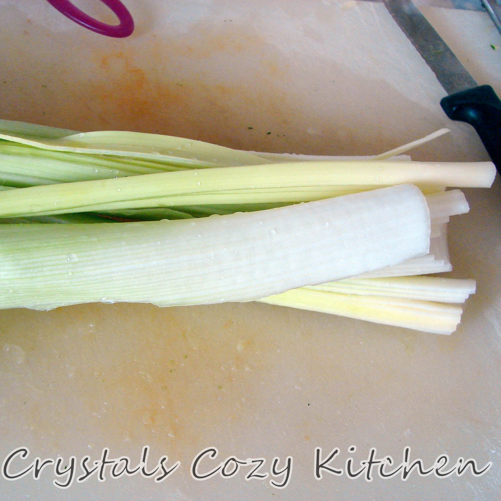 Crystal's Cozy Kitchen Spinach, Leek & Bacon Quiche