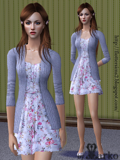 sims -  The Sims 2. Женская одежда: повседневная. Часть 3. - Страница 20 S133