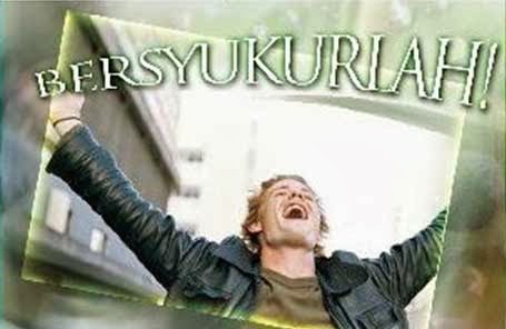 BERSYUKURLAH qyutoz BERSYUKURLAH
