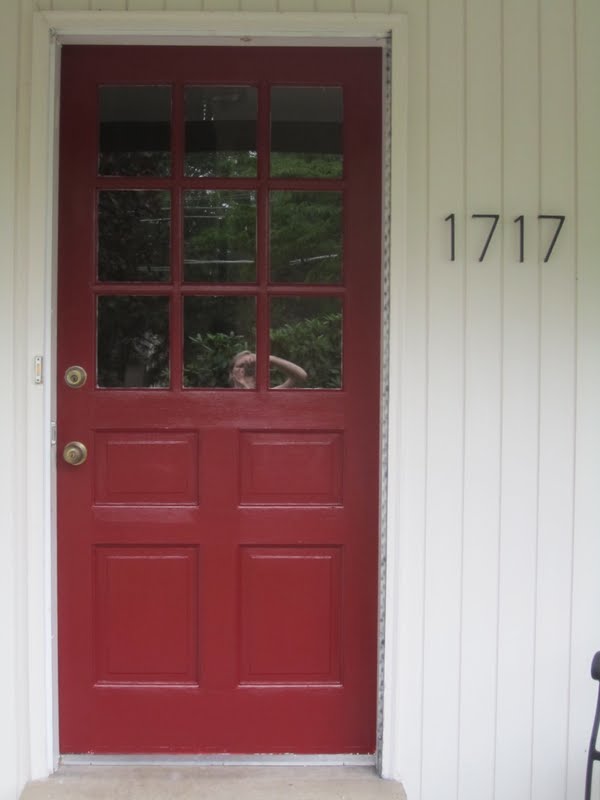 Swoon Style and Home I See A Red Door and I Want It Painted Black