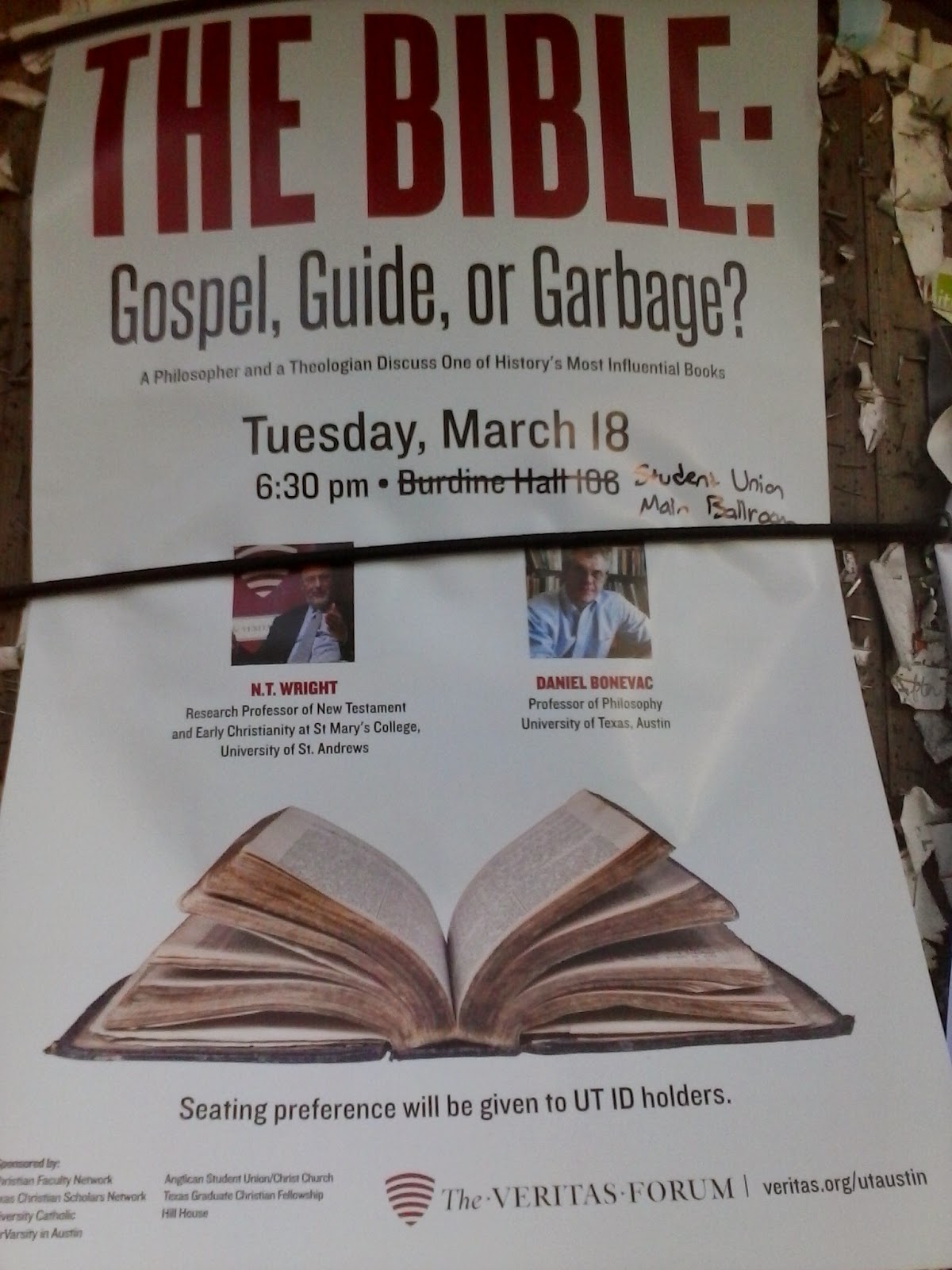 Cahnman's Musings The Bible Gospel, Guide, or Garbage?!?