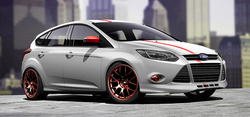 2011 - [USA] Sema Show Customized+2012+Ford+Focus+by+3dCarbon