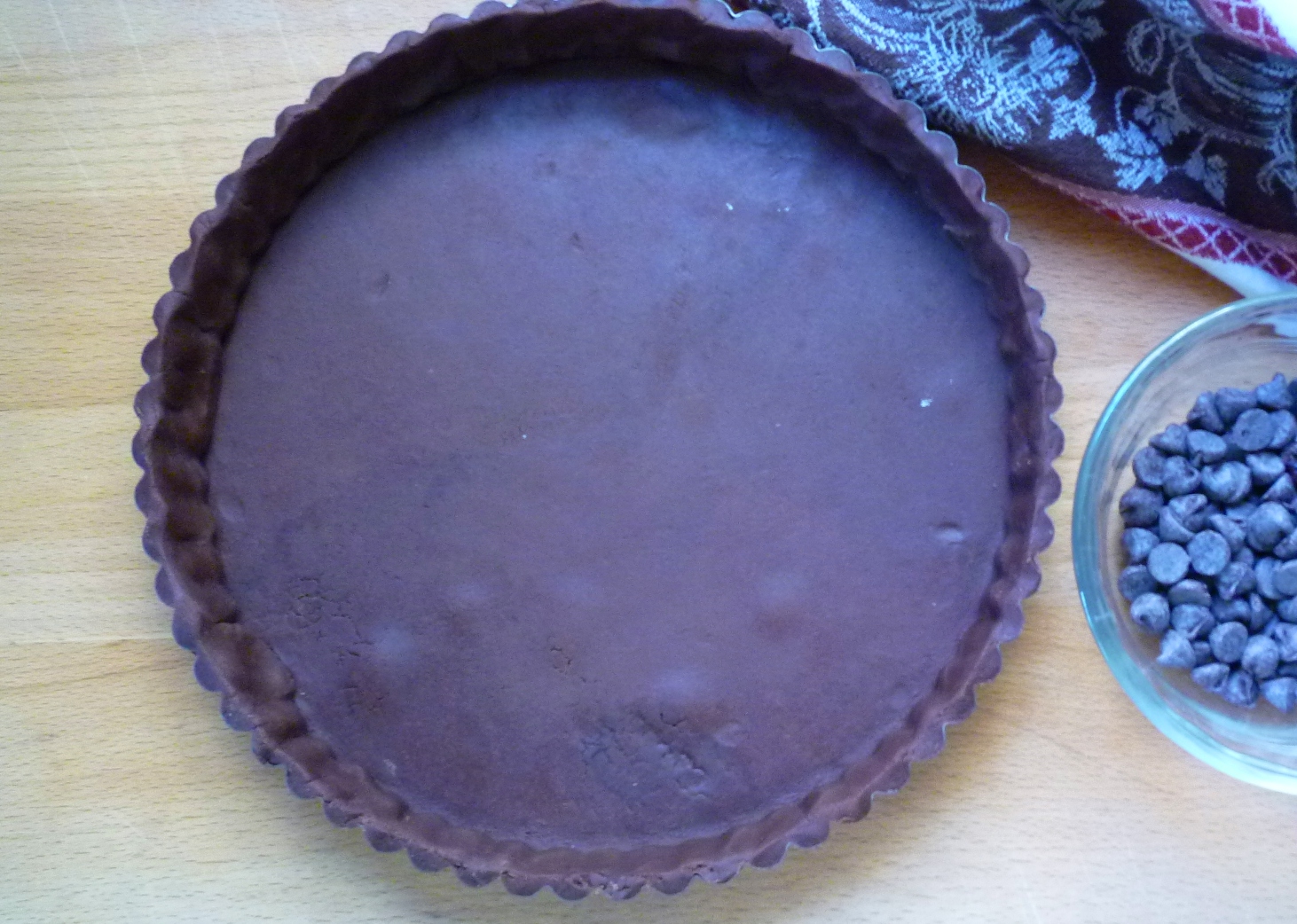 For Love of the Table A Chocolate, Caramel & Nut Tart...for