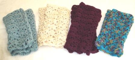 CROCHET PATTERNS FOR FINGERLESS GLOVES | Crochet Club