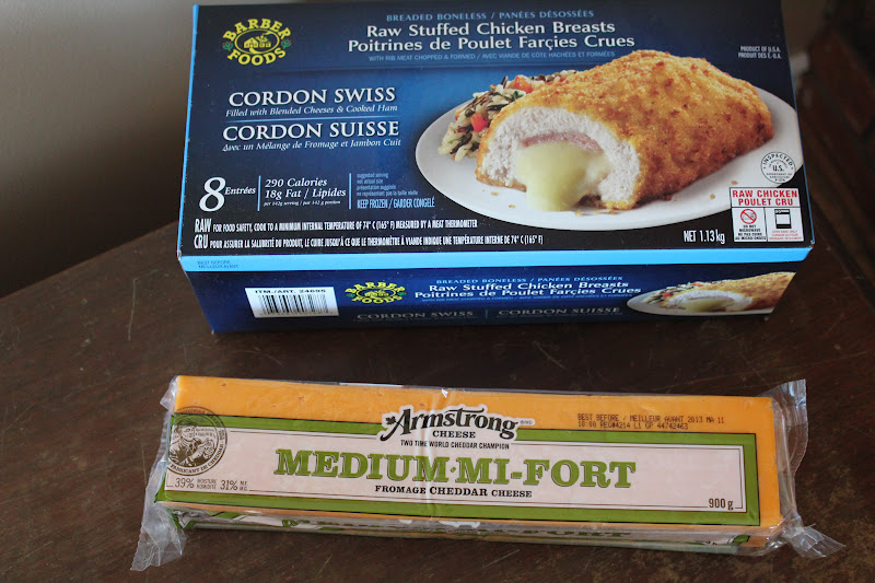 Pricebusters Saving Your Hard Earned Money Cheese, Chicken Cordon Swiss and Flour