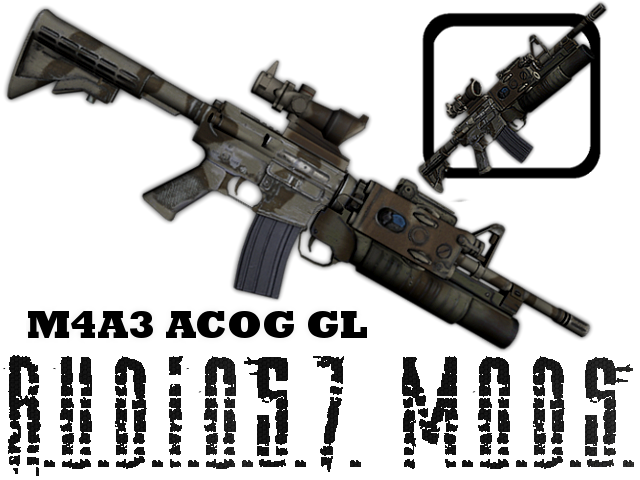 [REL] Gros pack d'armes lourdes. M4A3+ACOG+GL