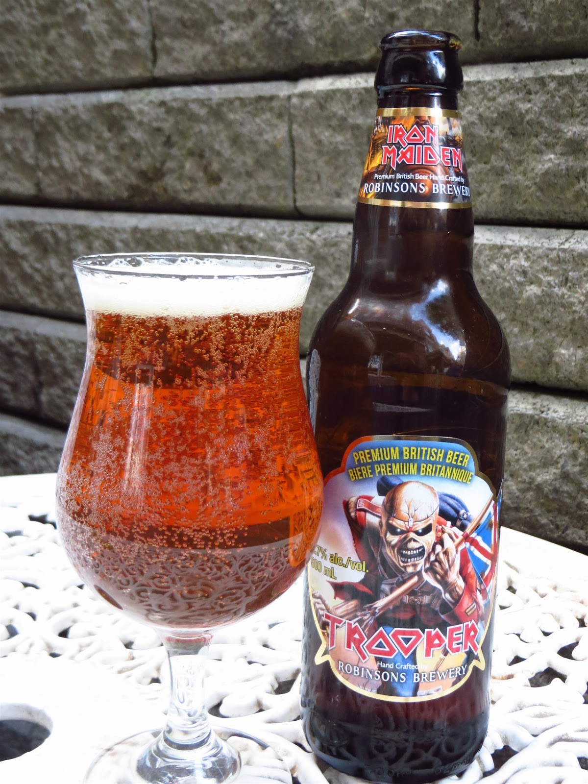The World Of Gord Beer Of The Week Iron Maiden Trooper Beer