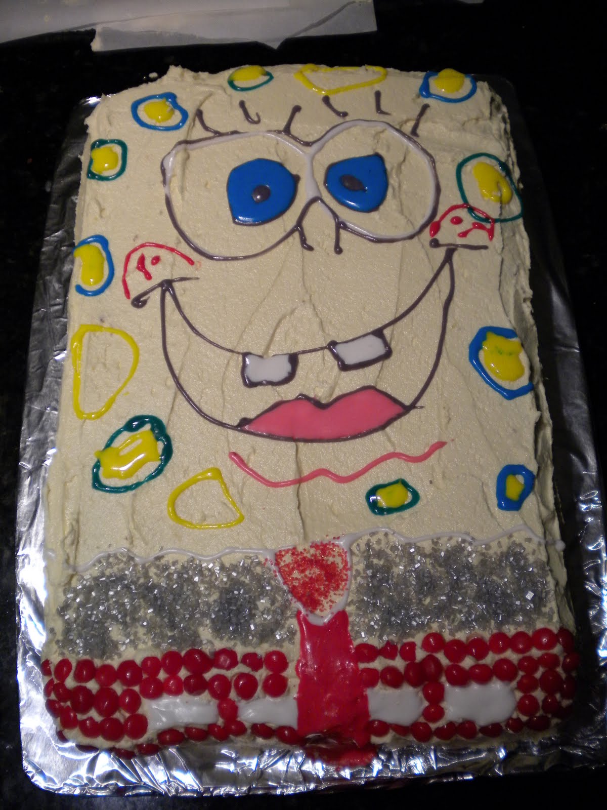 Amy On Food - Charlotte and Worldwide Food and Family Travel: The SpongeBob  Cake