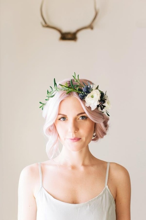 headpiece floral