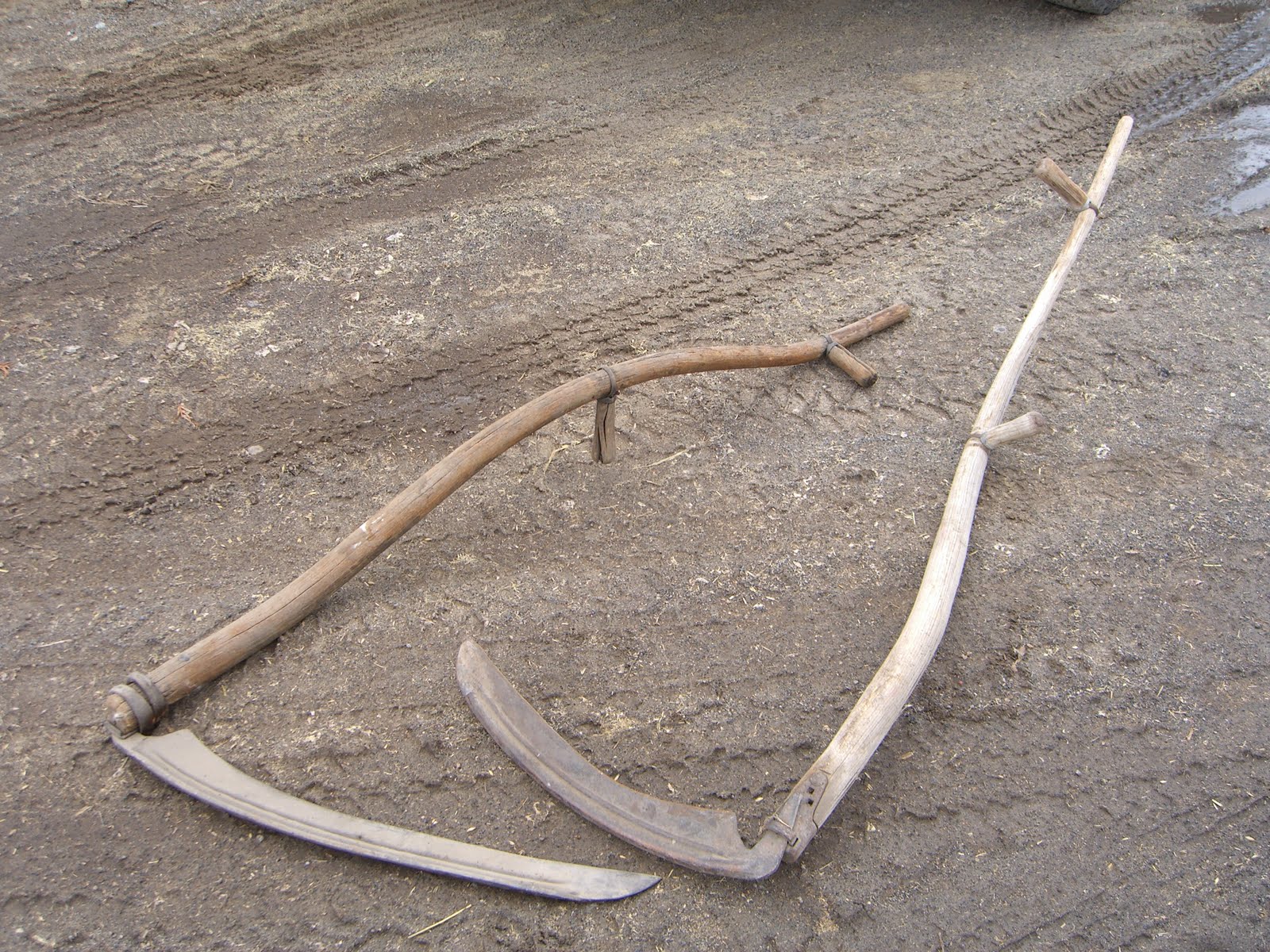 antique hand sickle