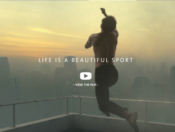 O grande salto, vídeo da Lacoste O grande salto, vídeo da Lacoste