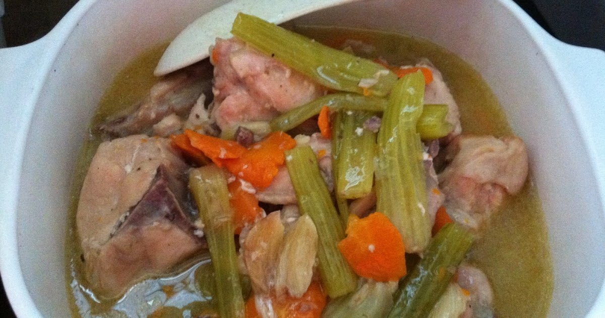 The Right to Be Alive Celery & Carrot Chicken Stew