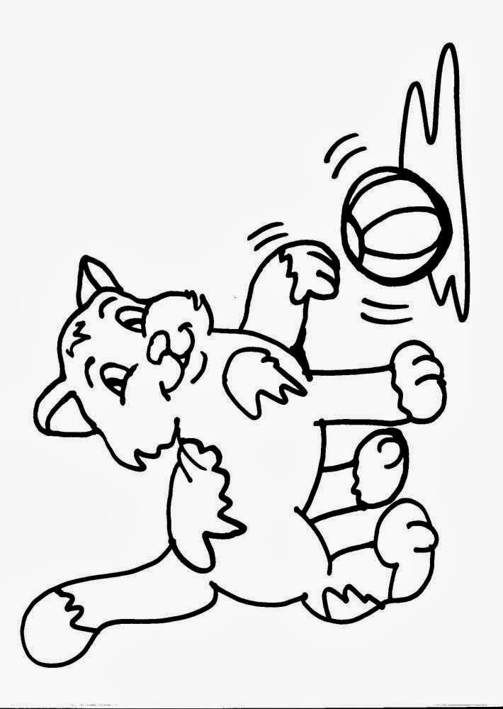 Immagini Di Gatti Da Colorare E Stampare