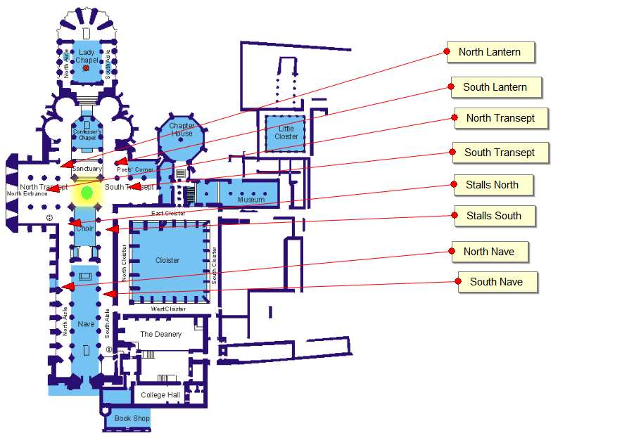 Royal Wedding Seating Plan at Westminster Abbey