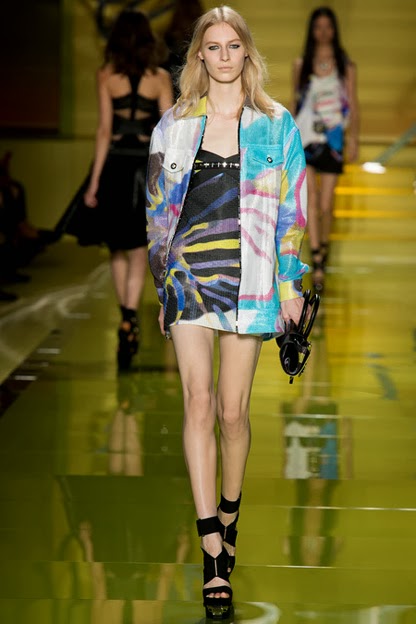 Versace wiosna 2014 Versace wiosna 2014