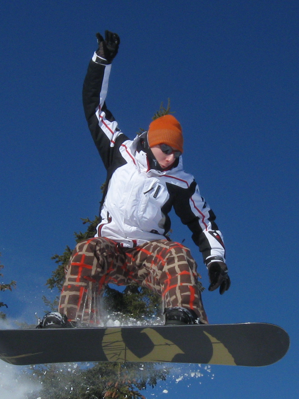My snowboarding picture