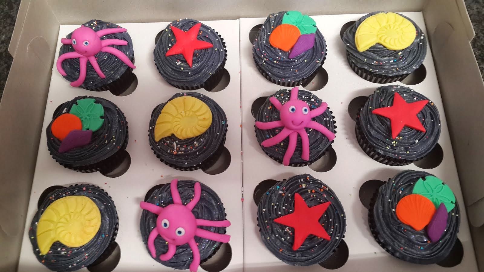 Under the sea Cupcakes
