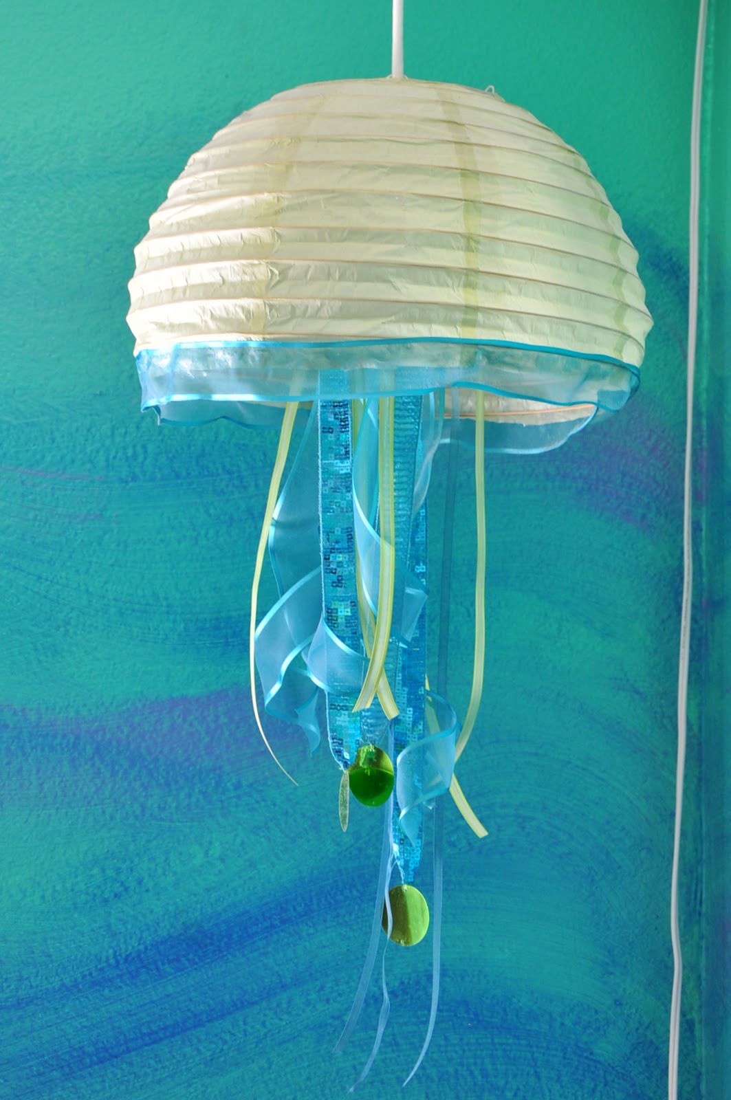 I Need a Craft Room Jellyfish Paper Lantern Nightlight