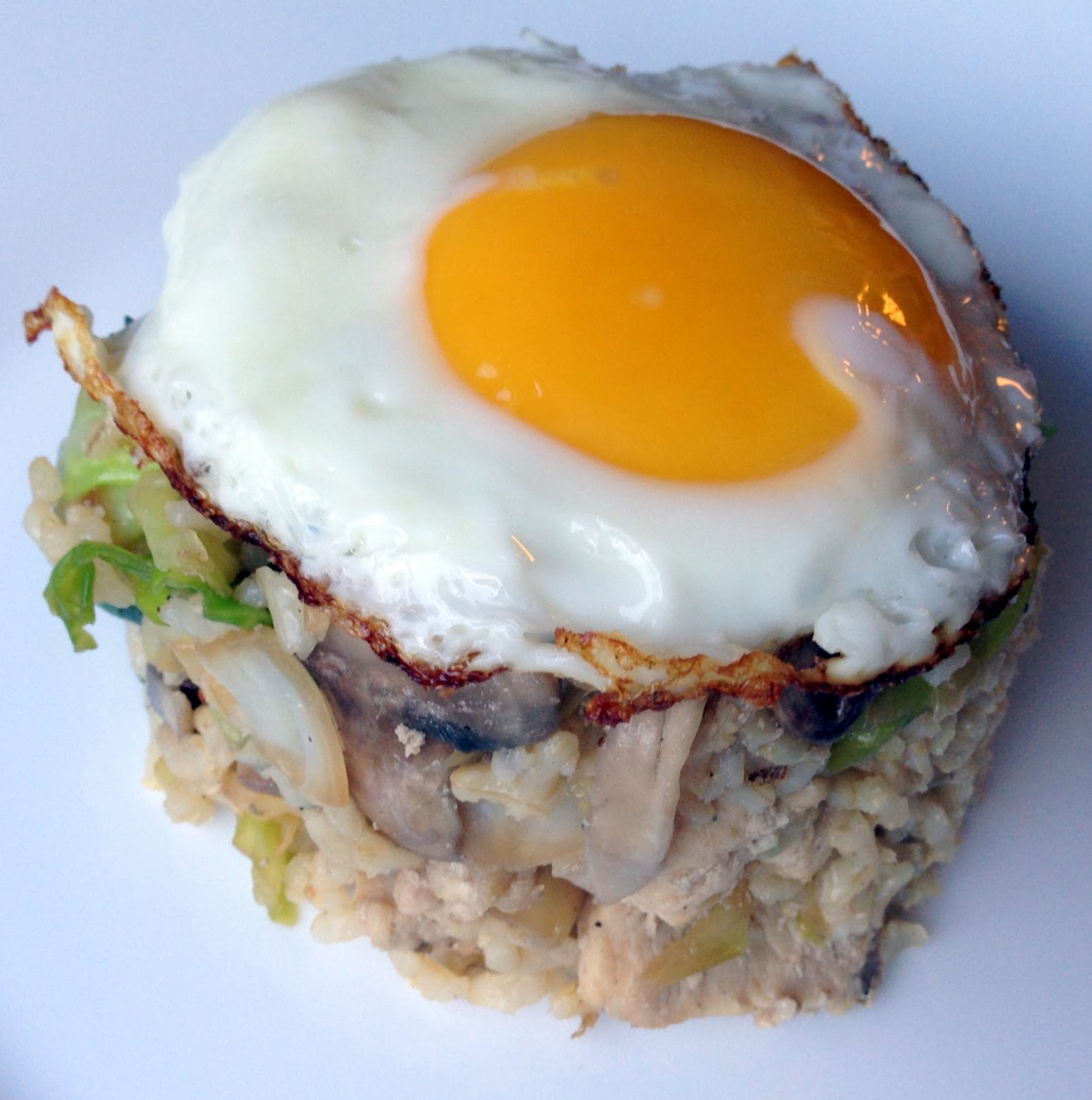 Attack of the Hungry Monster Healthy Fried Brown Rice with Chicken