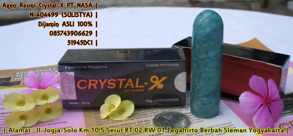 Distributor Resmi Crystal X NASA | N-404499 
