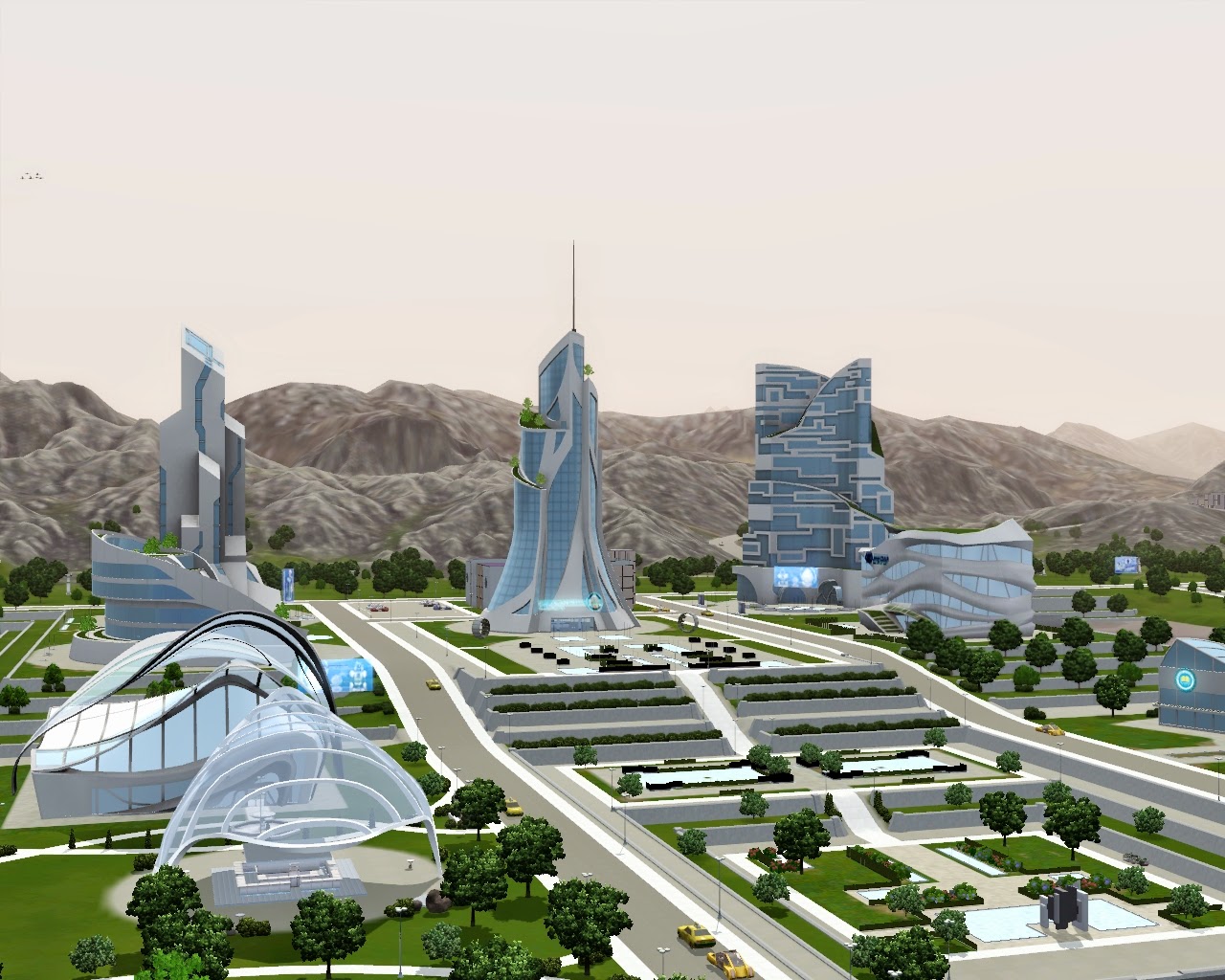 Summer's Little Sims 3 Garden Oasis Landing (The Sims 3 Into the