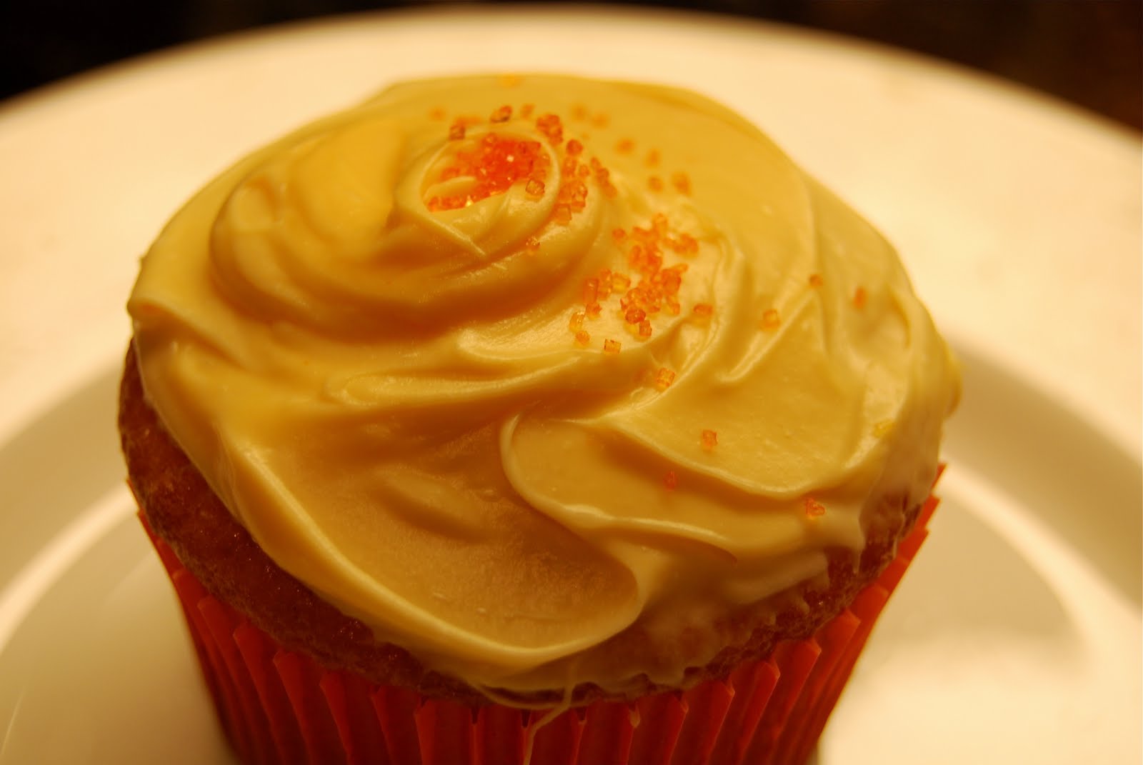 Orange Creamsicle Cupcakes