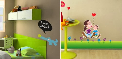 Wallpaper Dinding Lucu untuk Kamar Anak