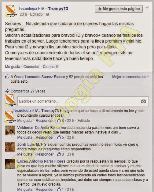 Noticia Sobre Team Azbox 07 Octubre 2014