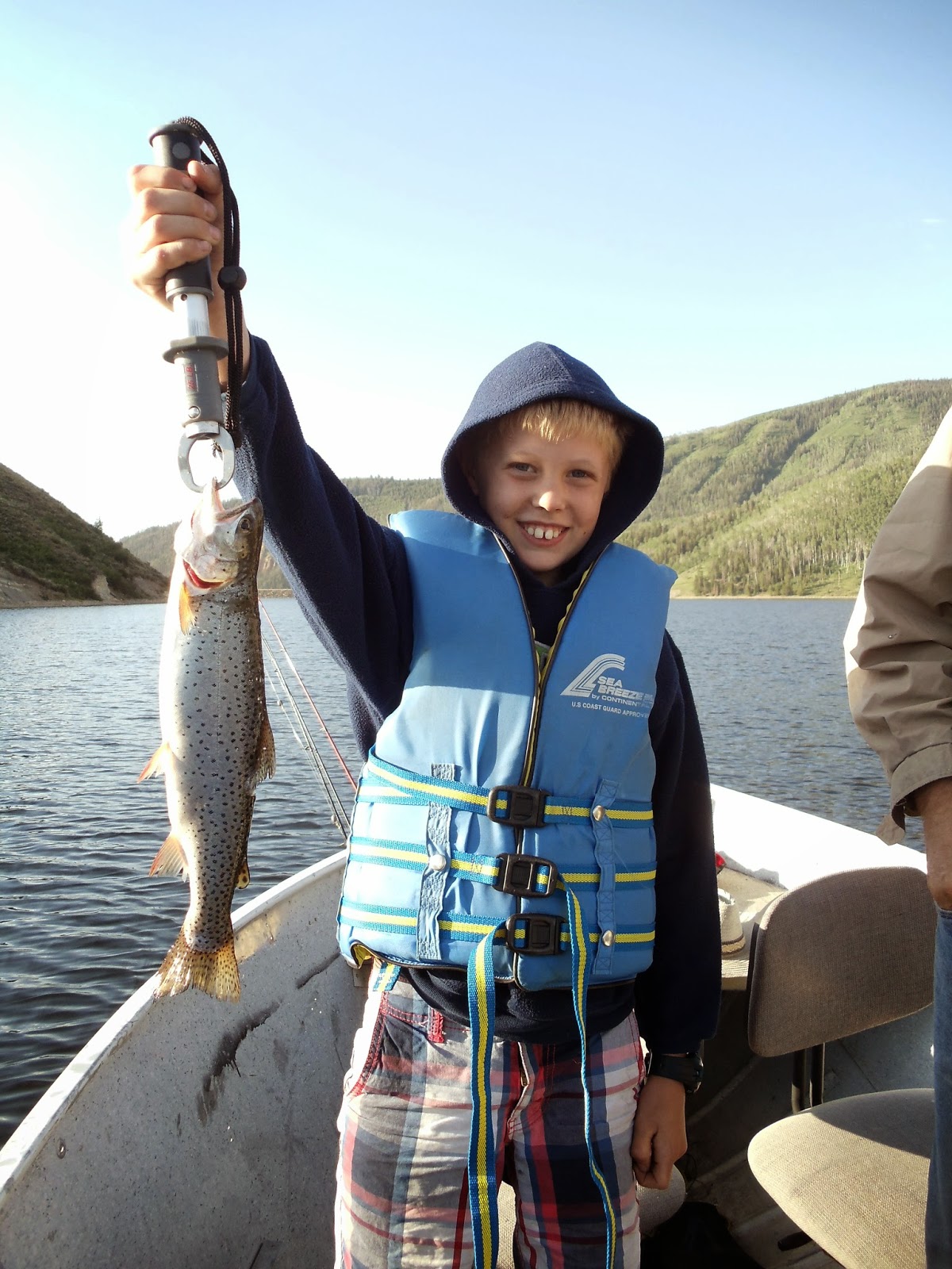 Utah Fisherman Currant Creek Reservoir