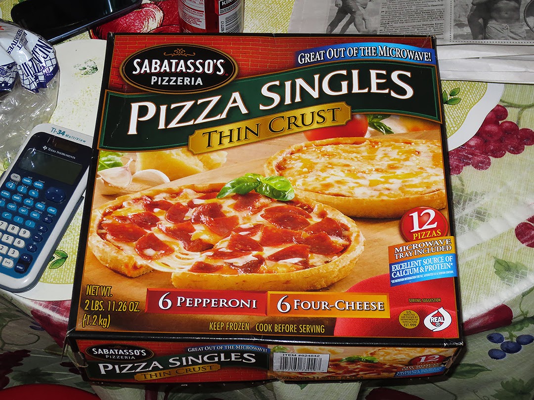 The Shit I Eat Sabatasso's Four Cheese Single Pizza