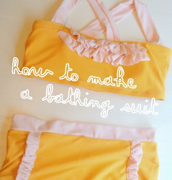 HOME STORY How to make a Bathing Suit