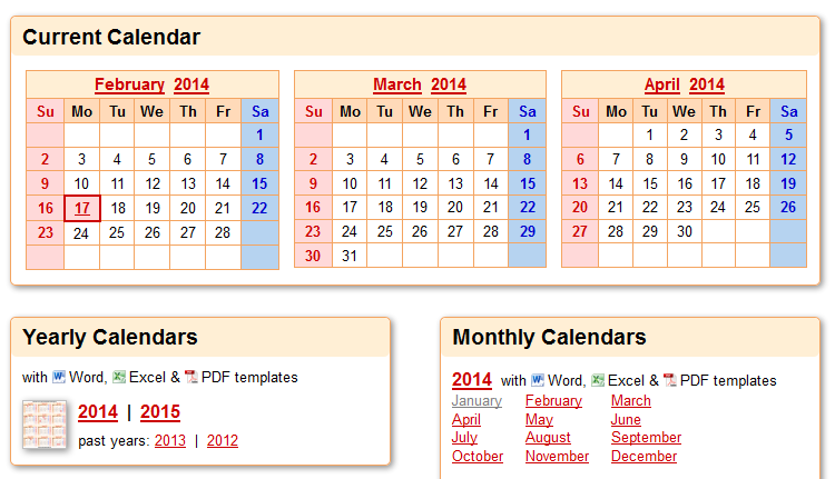 Free download calendar javascript code library