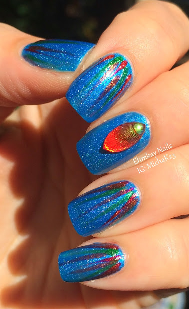 ehmkay nails born pretty iridescent