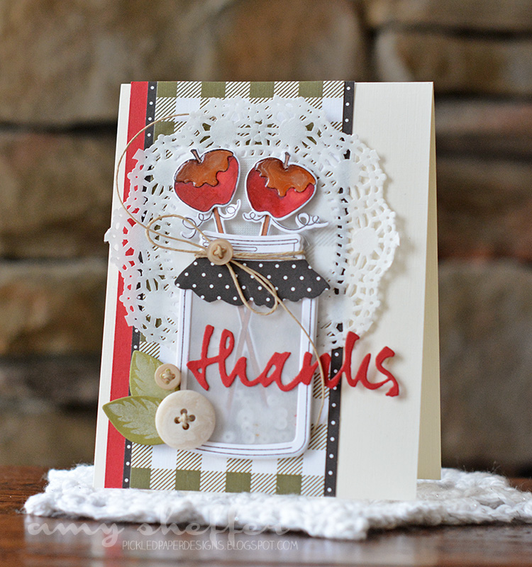 Pickled Paper Designs Introducing Friendship Jar Fall Fillers Dies