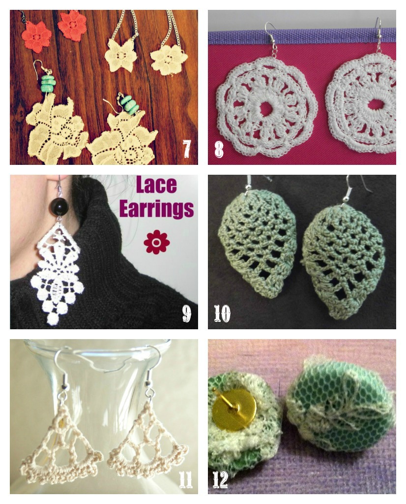 TUTORIALS ROUNDUP 48 Lace Accessories