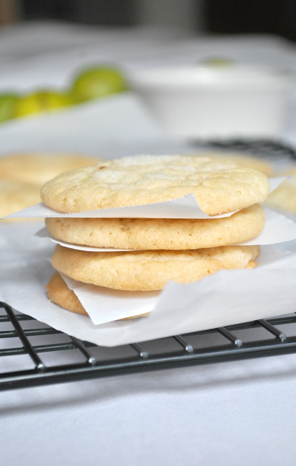 super easy cutout lime sugar cookies Chow Creations