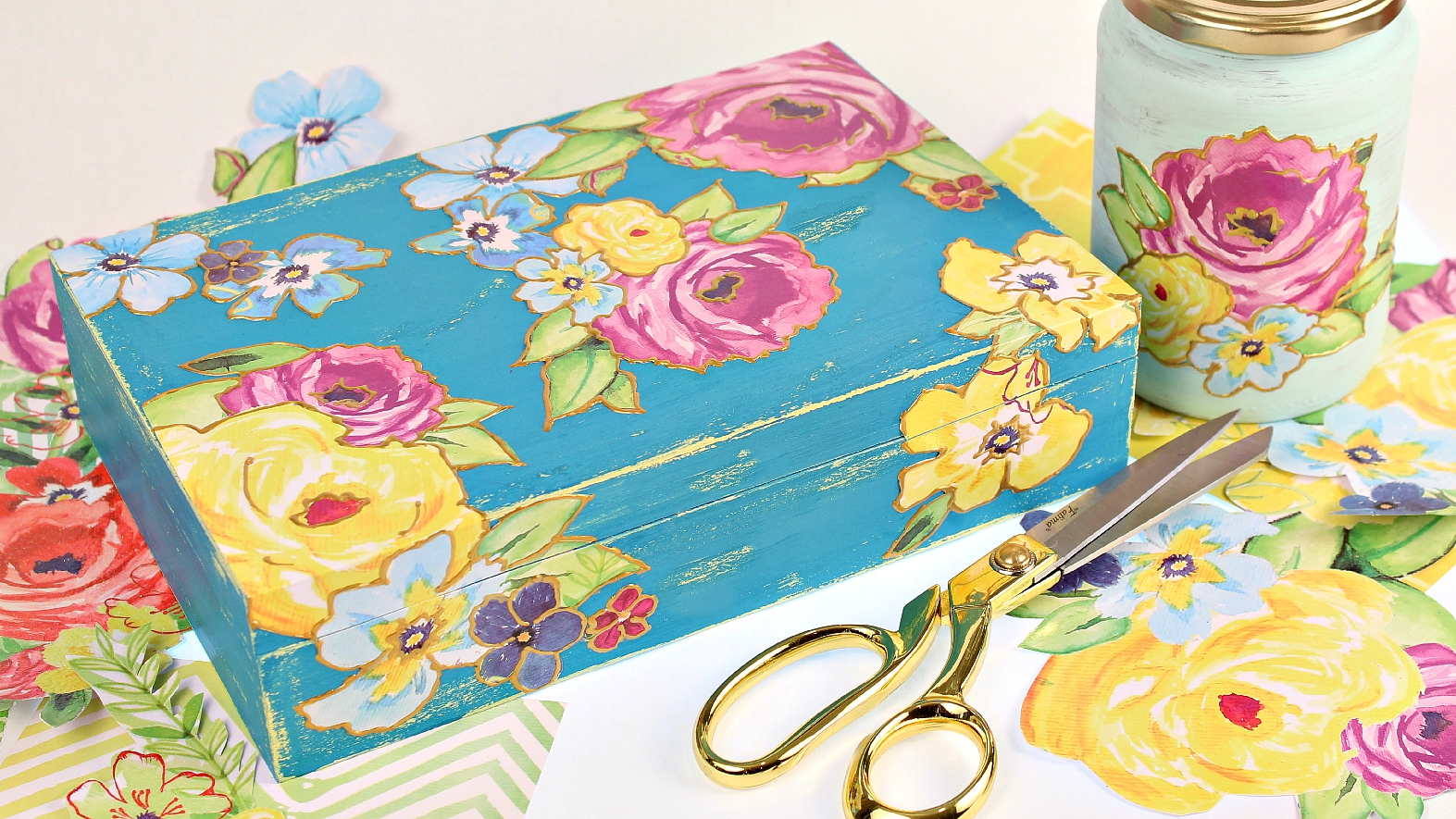 Mark Montano Decoupage Gift Box DIY