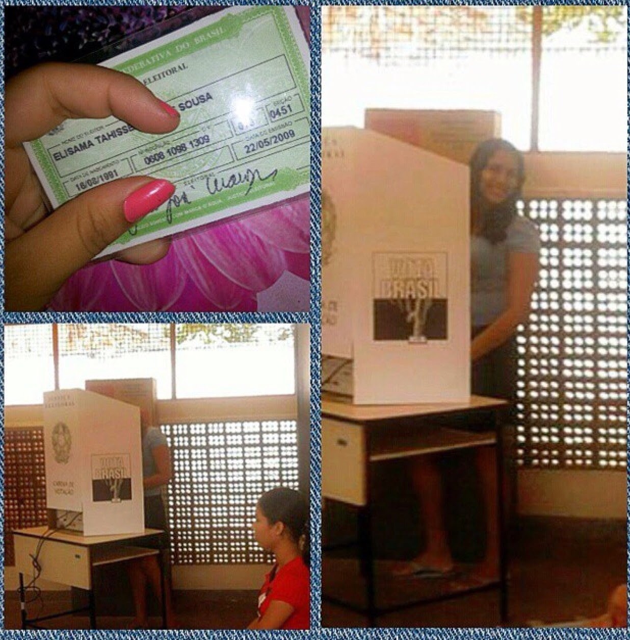 Fotos selfies nas urnas, seções e cabines eleitorais nas Eleições 2014 Fotos selfies nas urnas, seções e cabines eleitorais nas Eleições 2014