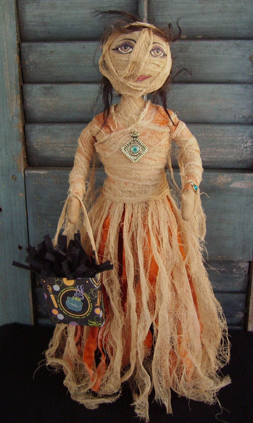 Primsical Studios: Egyptian Mummy Doll….. Atinmerit