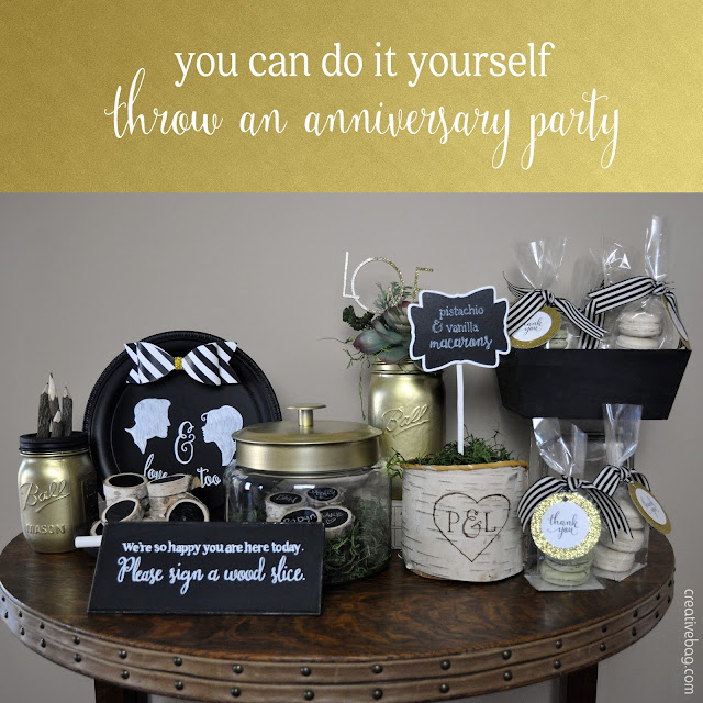 the creative bag blog you can do it yourself throw an anniversaryparty part three of three
