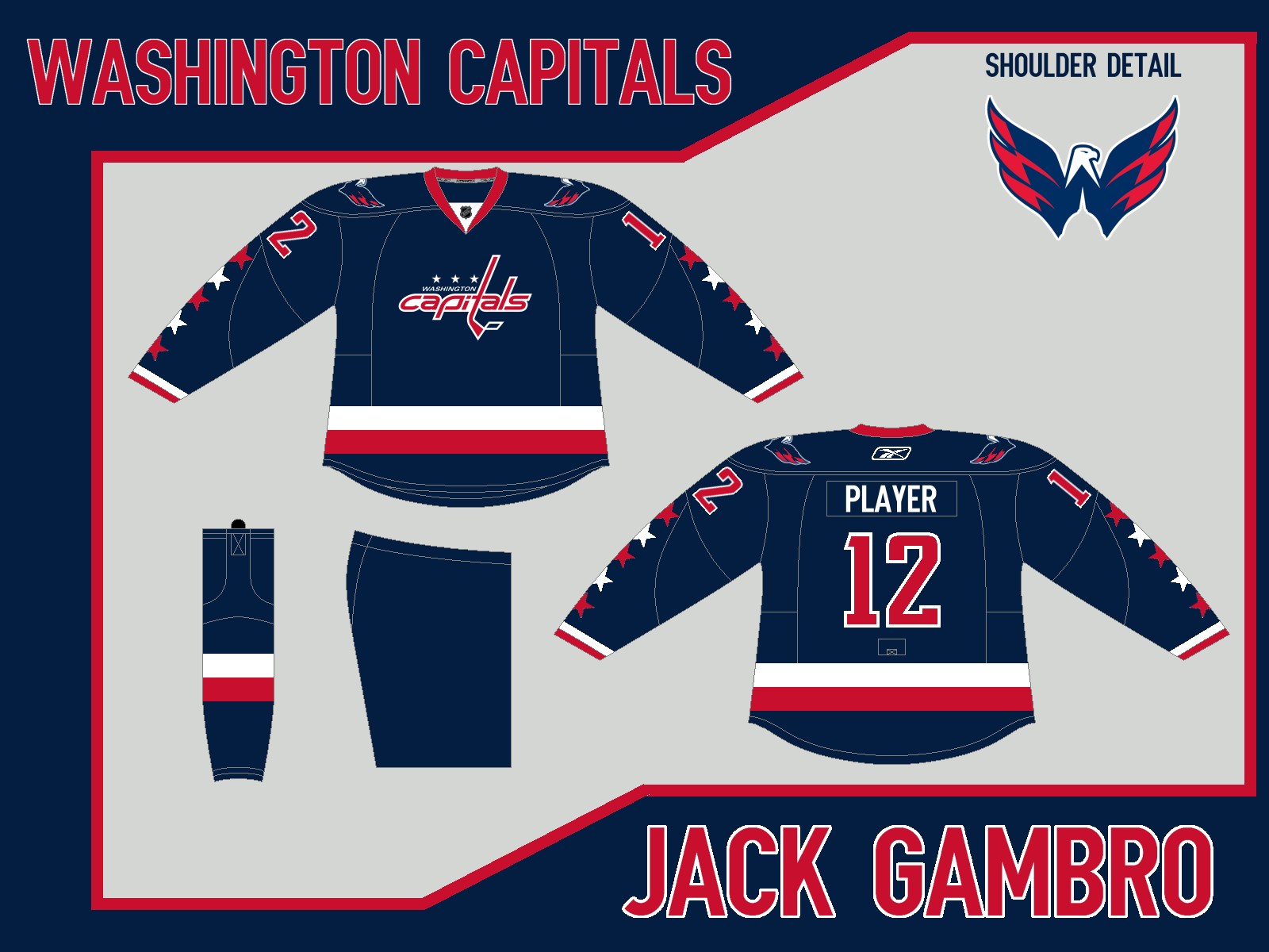 Washington Capitals Alternate Jersey(s) Concepts Chris Creamer's
