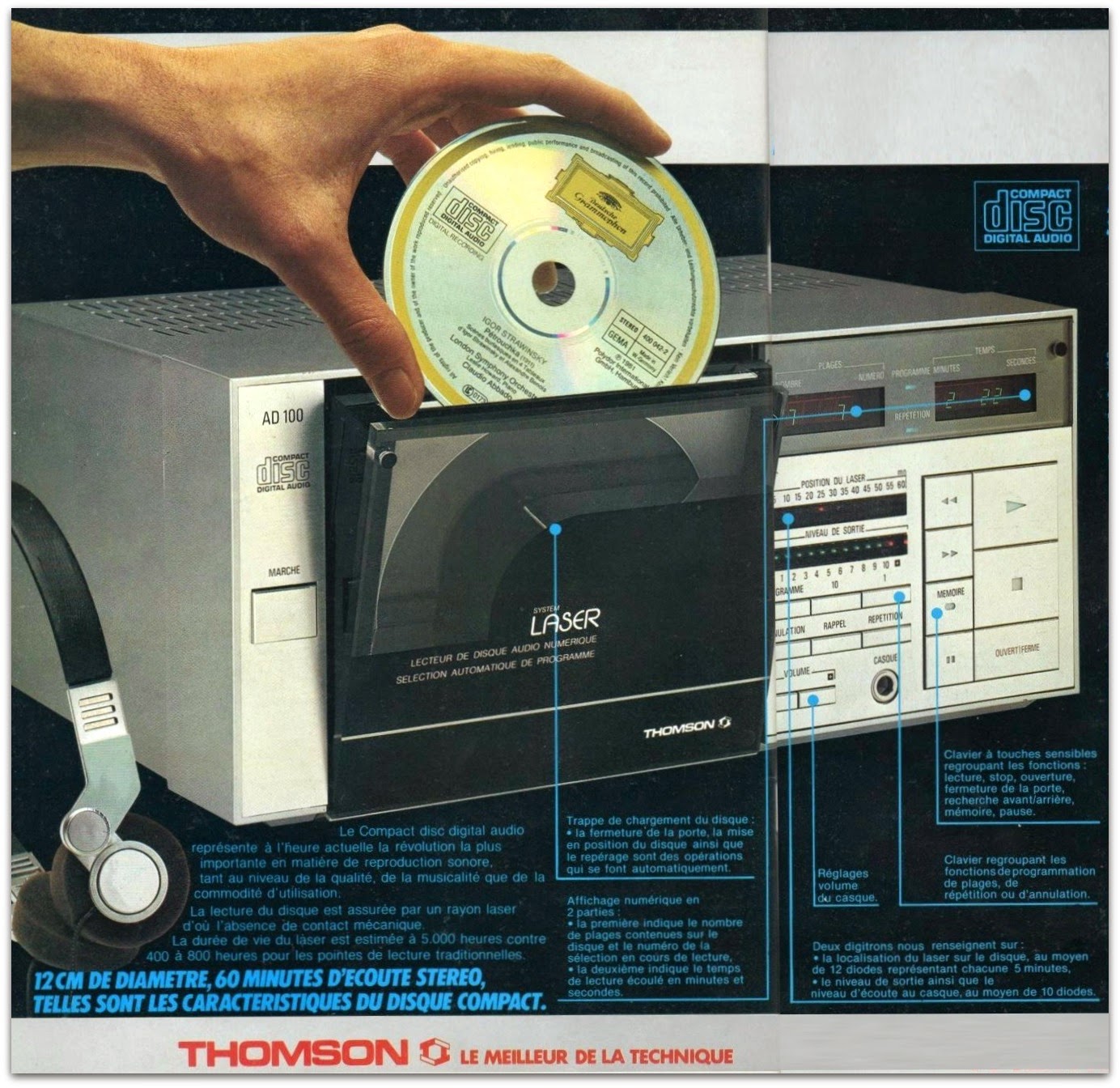 Vertical CD player (part 1 HITACHI) The Stereo Museum